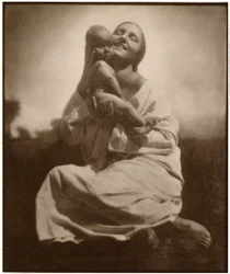 Mère et enfant vers 1925